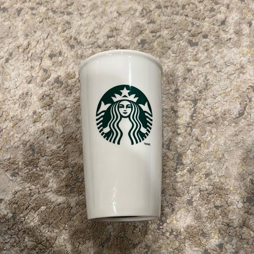 Starbucks Ceramic Mug
Size: Tall Starbucks
12 fl Oz
Tall Size